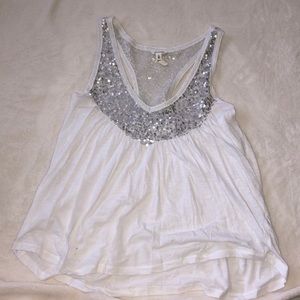 Aeropostale Size Small Sparkly Fashion Tank